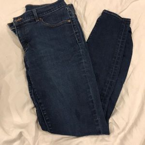 Ann Taylor LOFT Dark Wash Jeggings